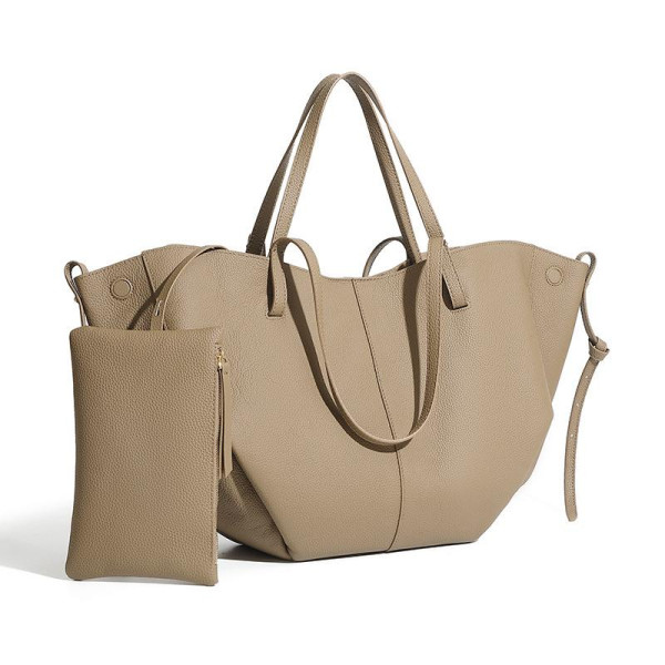 Sophia Classic Taupe Tote Bag