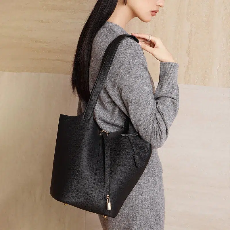 Ava Luxe Bucket Tote Bag