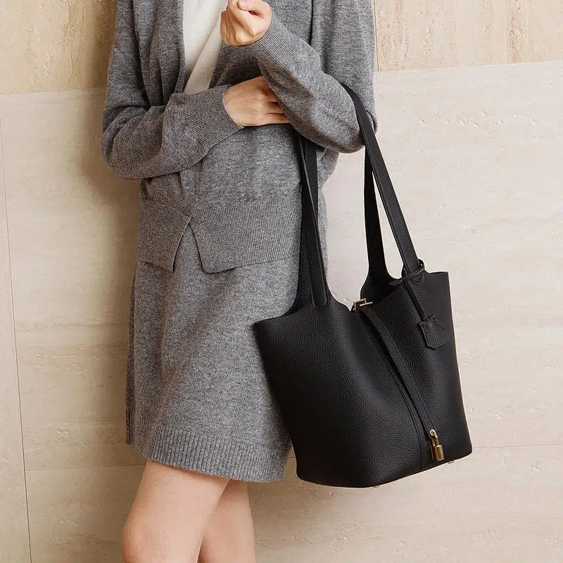 Ava Luxe Bucket Tote Bag